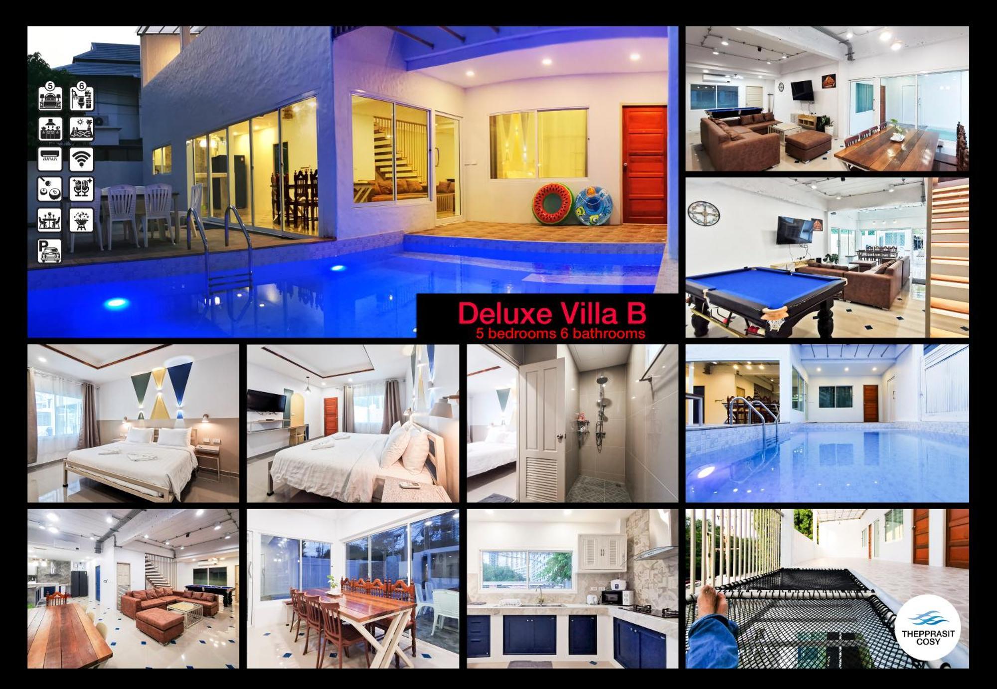Villa Thepprasit Cosy Jomtien Exterior foto