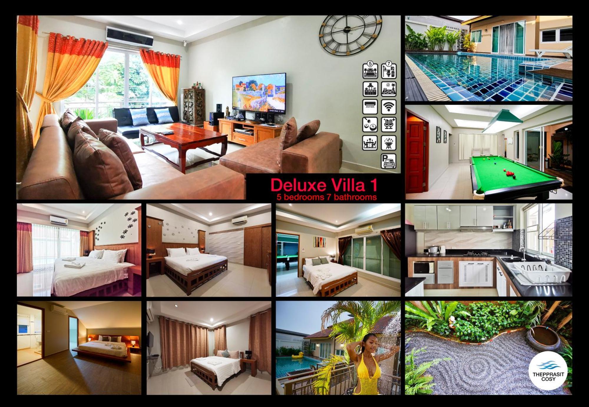 Villa Thepprasit Cosy Jomtien Exterior foto