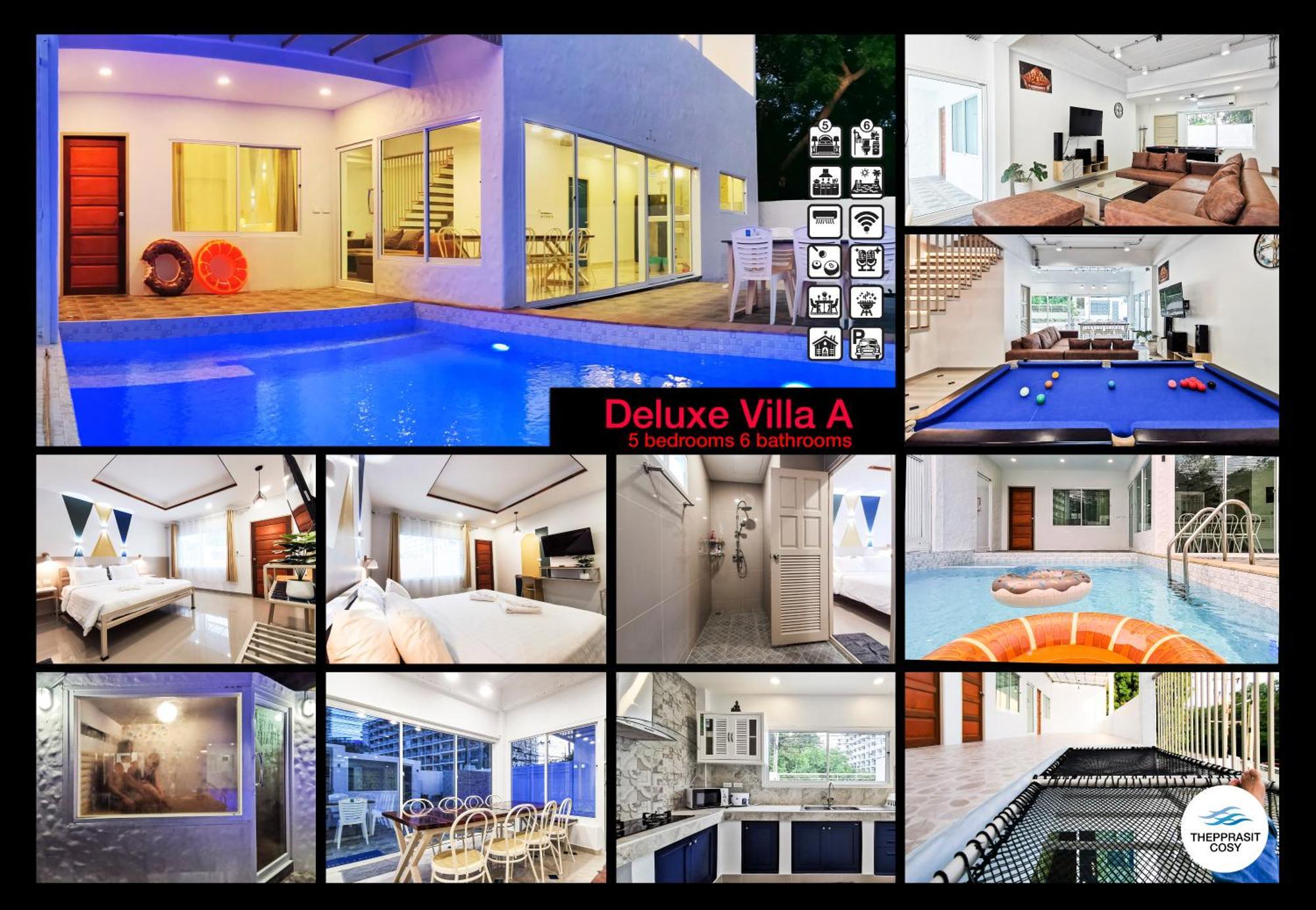 Villa Thepprasit Cosy Jomtien Exterior foto