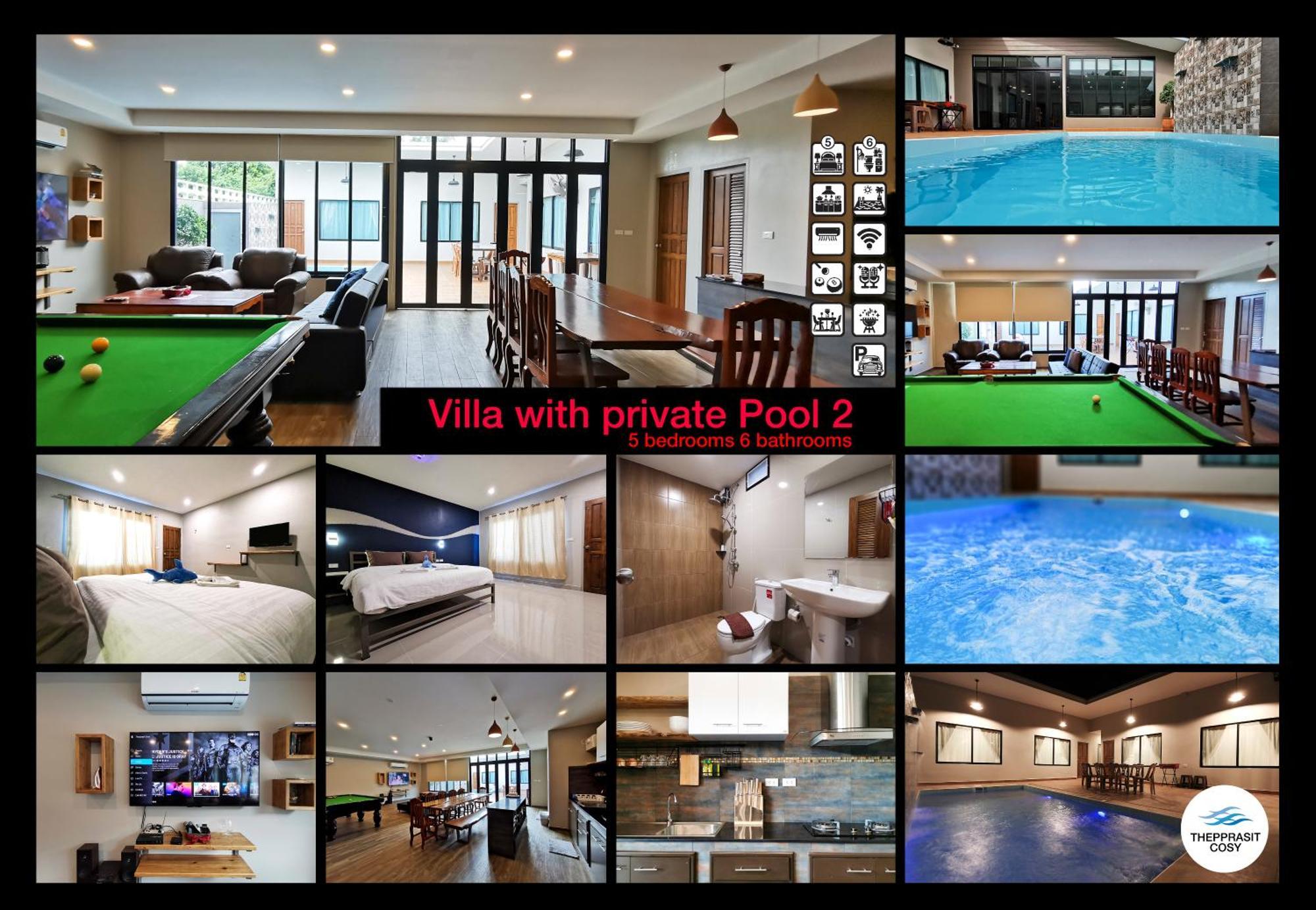 Villa Thepprasit Cosy Jomtien Exterior foto